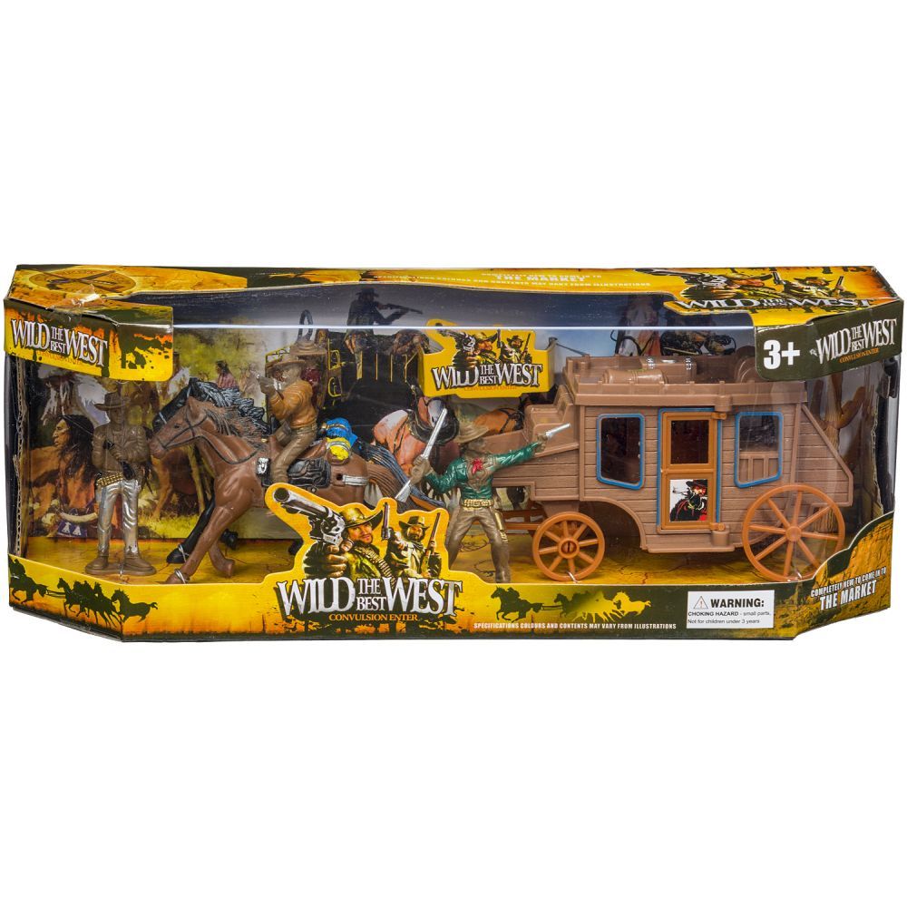 Wild west toy store set