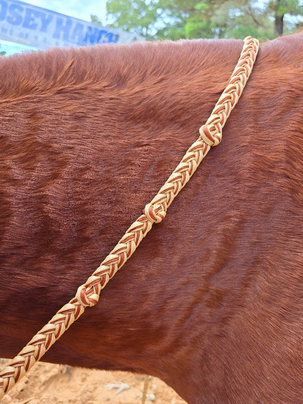 Josey Original Knotted Barrel Reins- 2 Color
