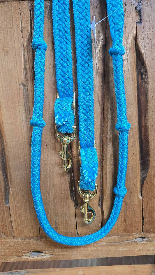 Jerry Beagley round Braided Knot Reins