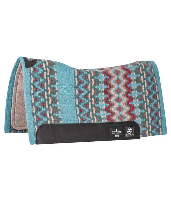 Zone Series Blanket top 32x34 3/4" Ches/Turq