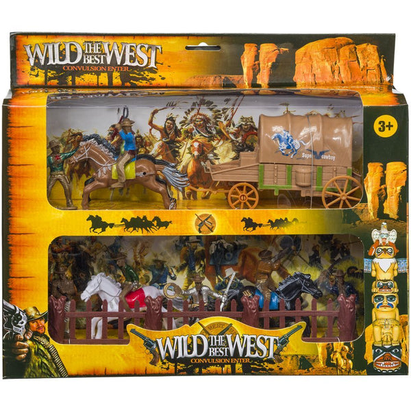 Tough 1 Wild West Wagon 16 Piece Set
