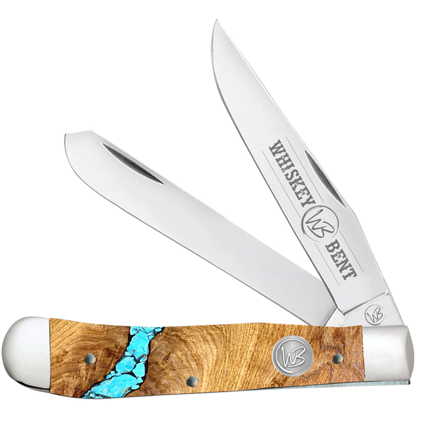 Turquoise River Trapper Knife