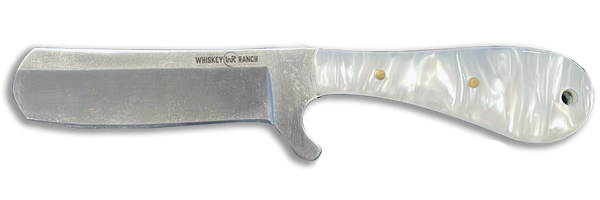 Pearl Snap Bullcutter Knife w/Sheath