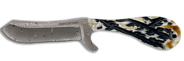 Burnt Bone Bullcutter Knife