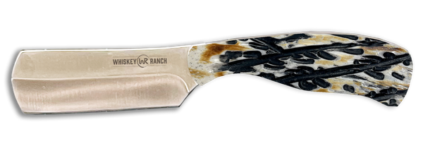 Burnt Bone Bullcutter Knife 48-78 w/ Sheath