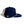 Load image into Gallery viewer, White Lucky Trio Patch 7 Panel Hat with Rope - Navy
