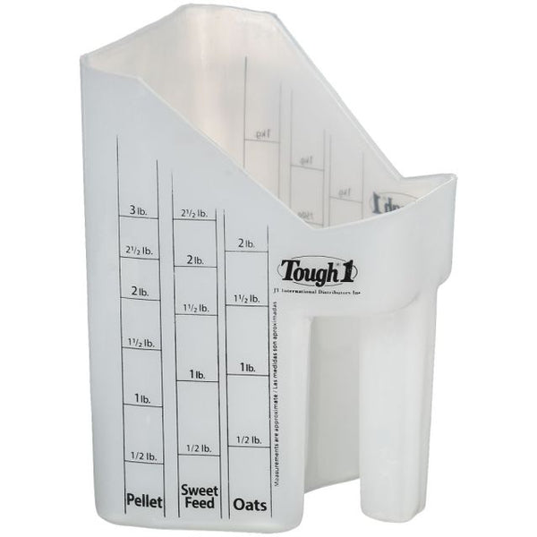 Tough 1 Feed Scoop w/ Measurements