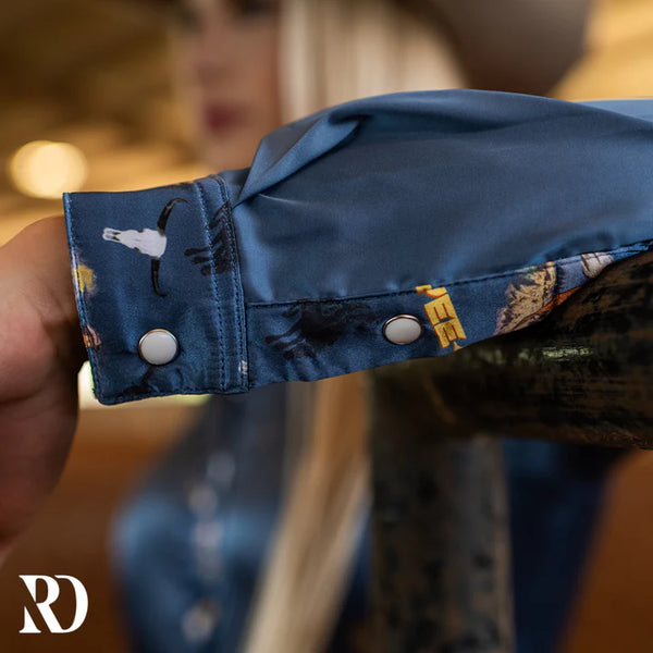 YEEHAW SATIN PERFORMANCE RODEO SHIRT