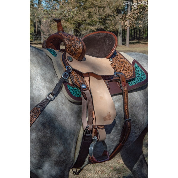 13.5"- 17" MARTHA JOSEY "Cash Rancher" Saddle by Circle | CALL TO CUSTOMIZE