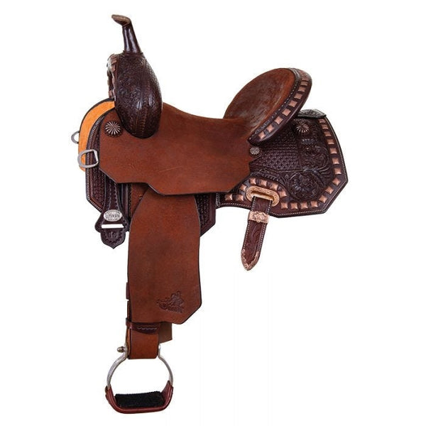13.5"- 17" MARTHA JOSEY "Legend Arena Record" Saddle by Circle Y | CALL TO CUSTOMIZE