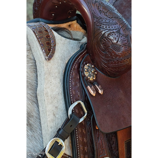 13.5"- 17" MARTHA JOSEY "Revolution FLEX2" Saddle by Circle Y | CALL TO CUSTOMIZE