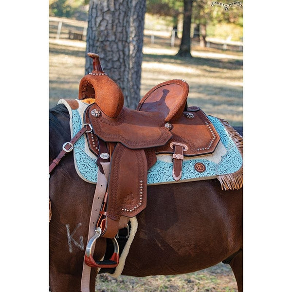 13.5"- 17" MARTHA JOSEY "Ultimate Cash Outlaw" Saddle by Circle Y | CALL TO CUSTOMIZE