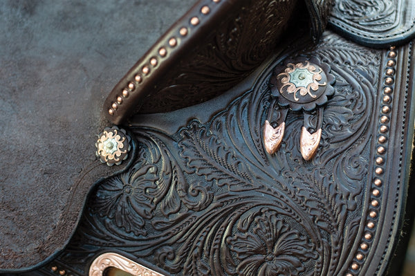 13.5"- 17" MARTHA JOSEY "Ultimate Cash" Saddle by Circle Y | CALL TO CUSTOMIZE