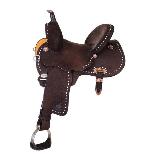 13.5"- 17" MARTHA JOSEY "Cash Go Round" Saddle by Circle Y | CALL TO CUSTOMIZE