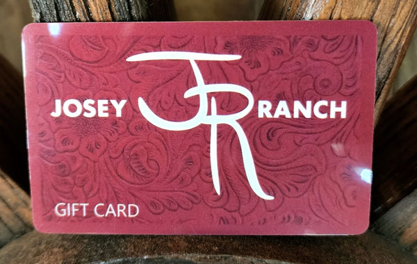 Josey Ranch Gift Card