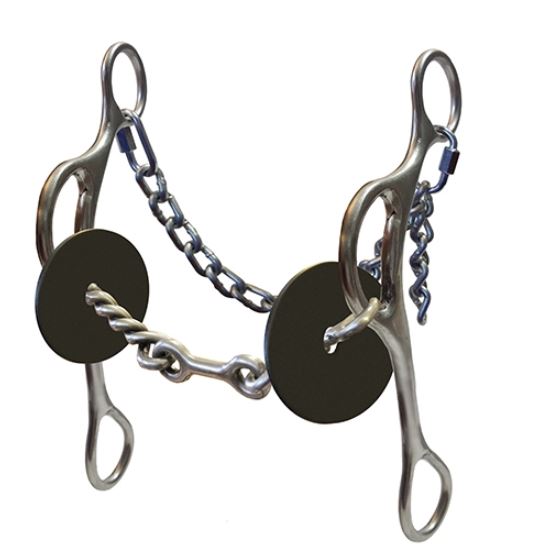 Josey Mitchell Short Shank Reverse Gag w/ 3 Piece Dog Bone
