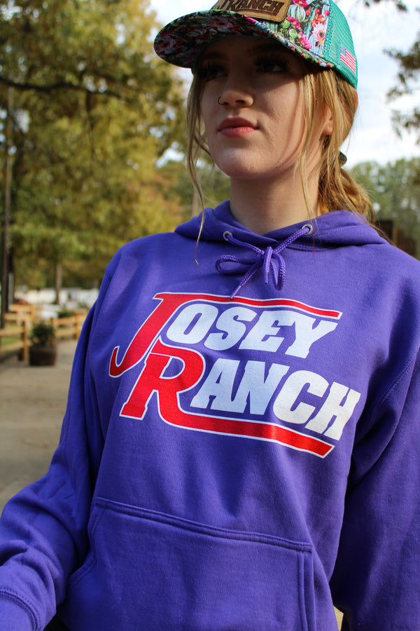 Josey Ranch Logo Pull Over Hoodie
