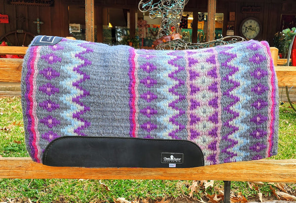 Classic Equine Alpaca Wool 3/4" with Navajo Wool Blanket 32"x34"