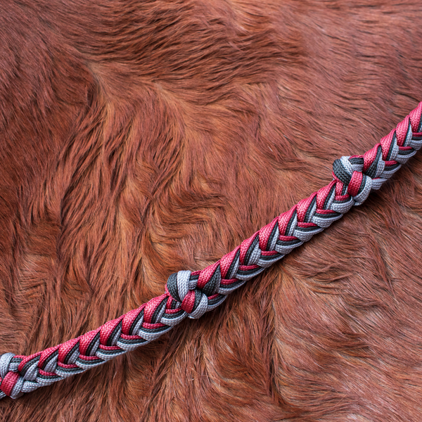 Josey Original Knotted Barrel Reins- 3 Color
